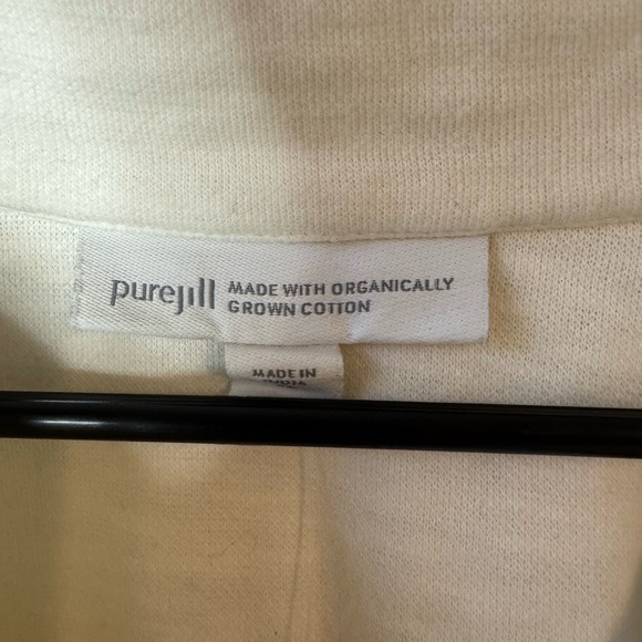 J Jill Pure Organic NWT Oversized Beachy Lagenlook Pullover Long Sleeve 4X - Picture 5 of 6